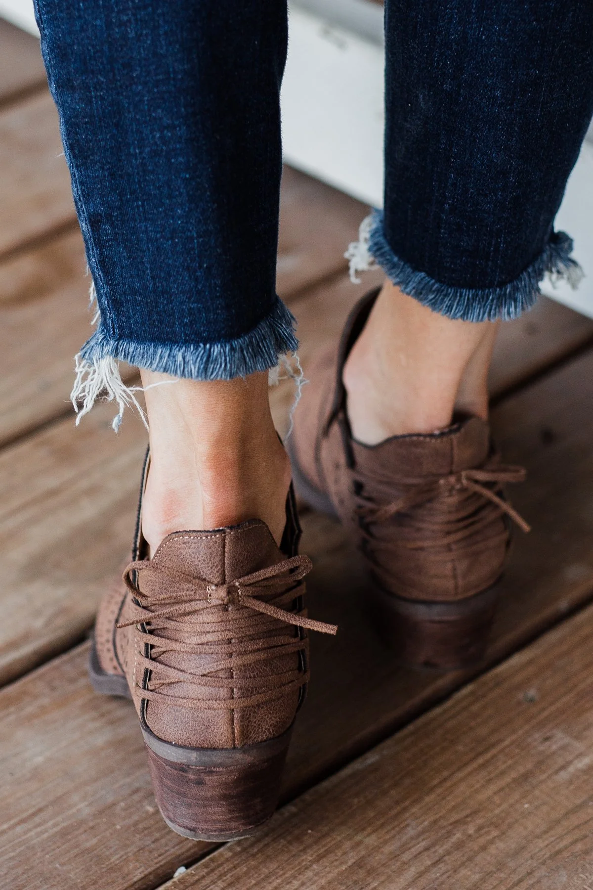 Very G Cindy Booties- Tan - Image 4