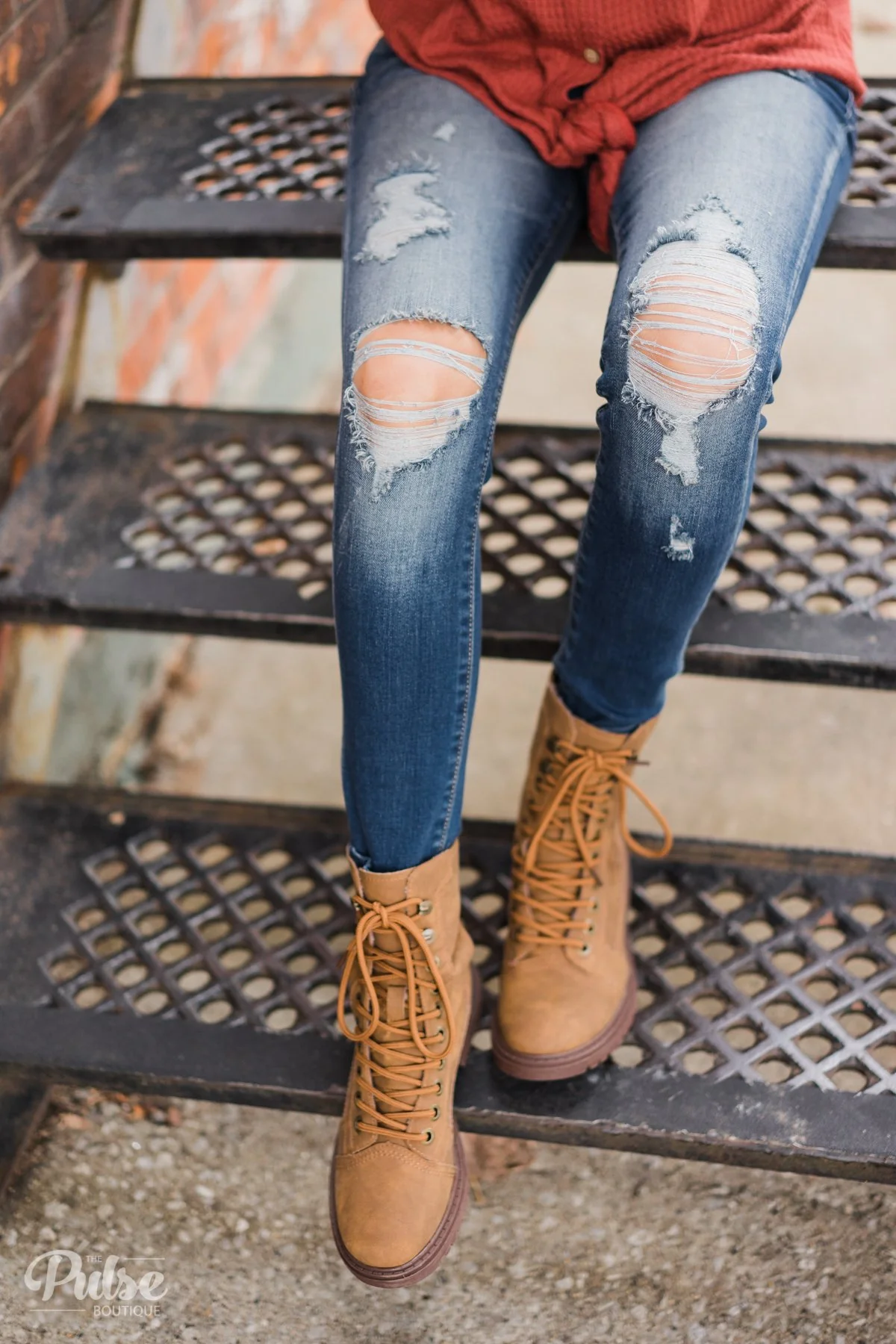 Very G Colonel Sanders Boots- Tan - Image 4