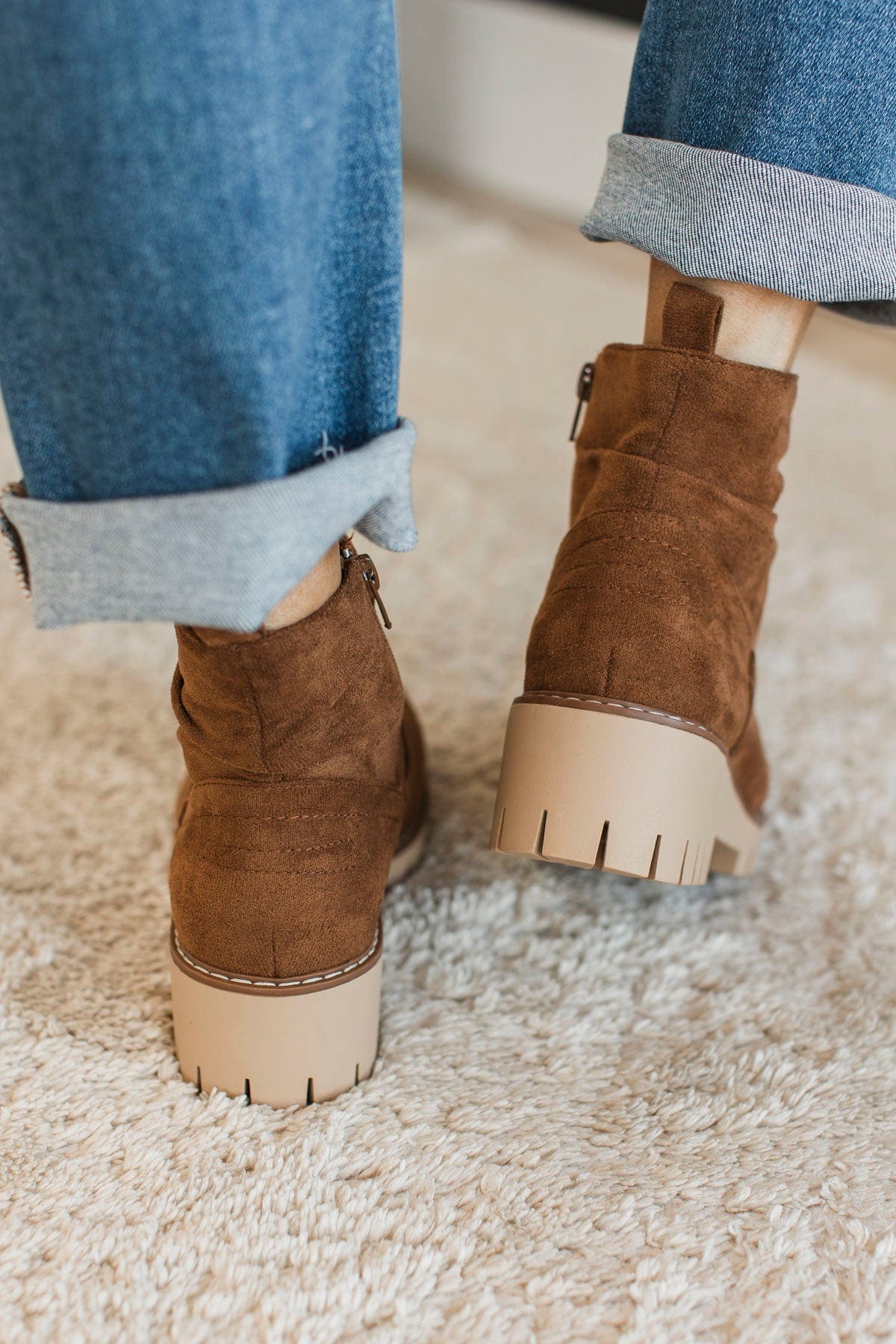 Very G Dashing Boots- Tan - Image 3