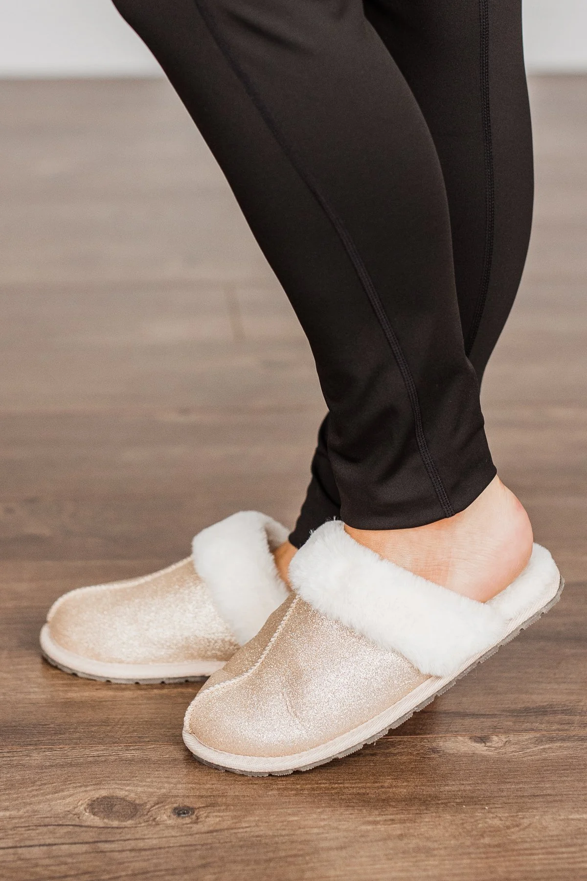 Very G Deidra Slippers- Champagne - Image 4