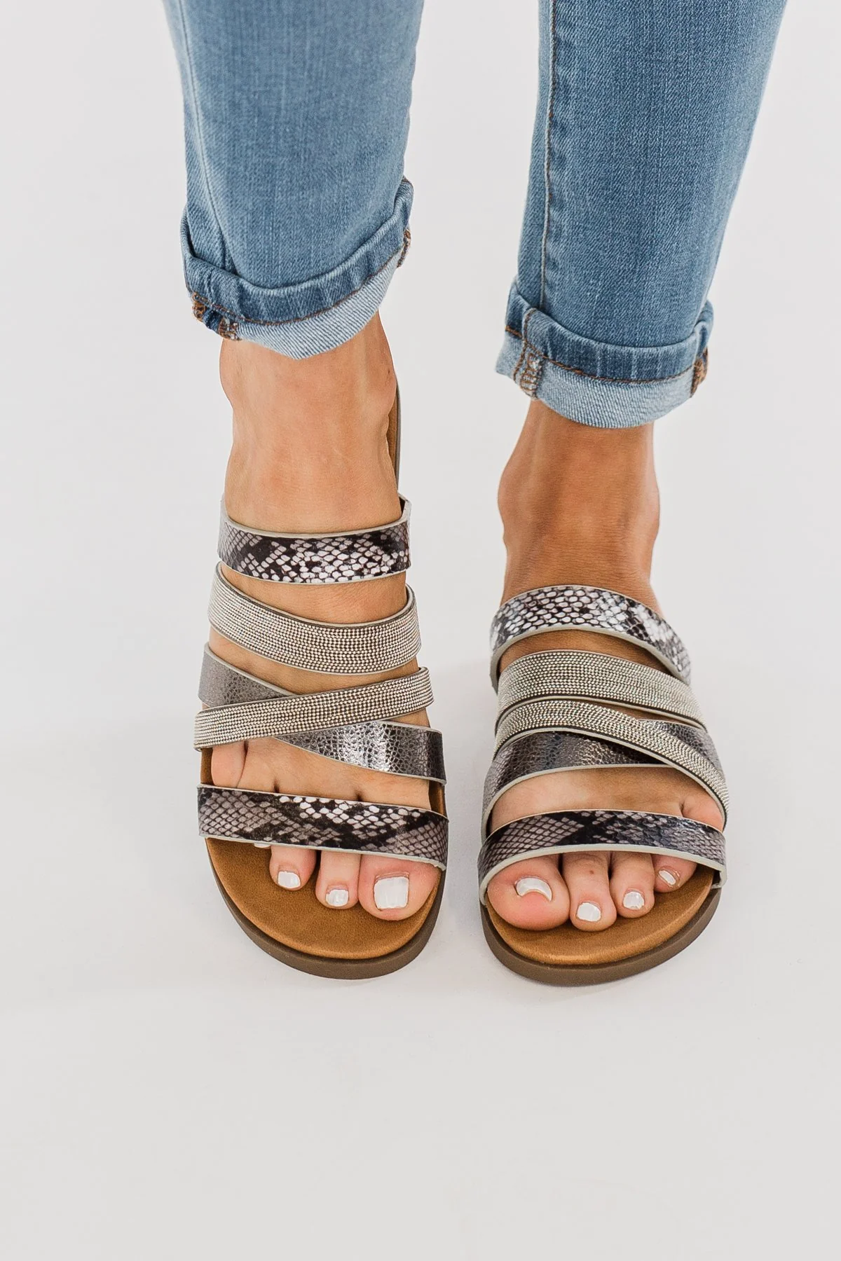 Very G Ginger 2 Sandals- Pewter - Image 2