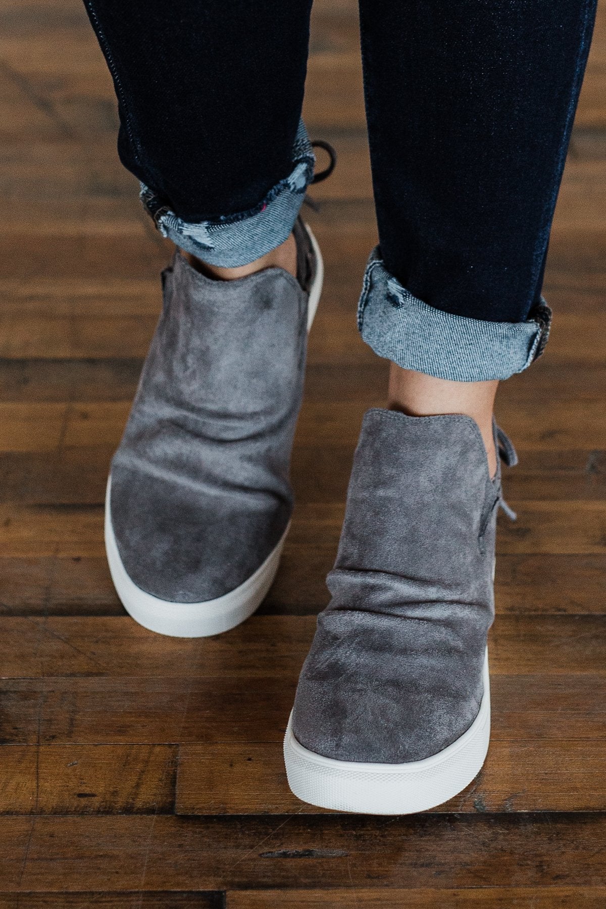 Very G Harvest Sneakers- Grey - Image 5