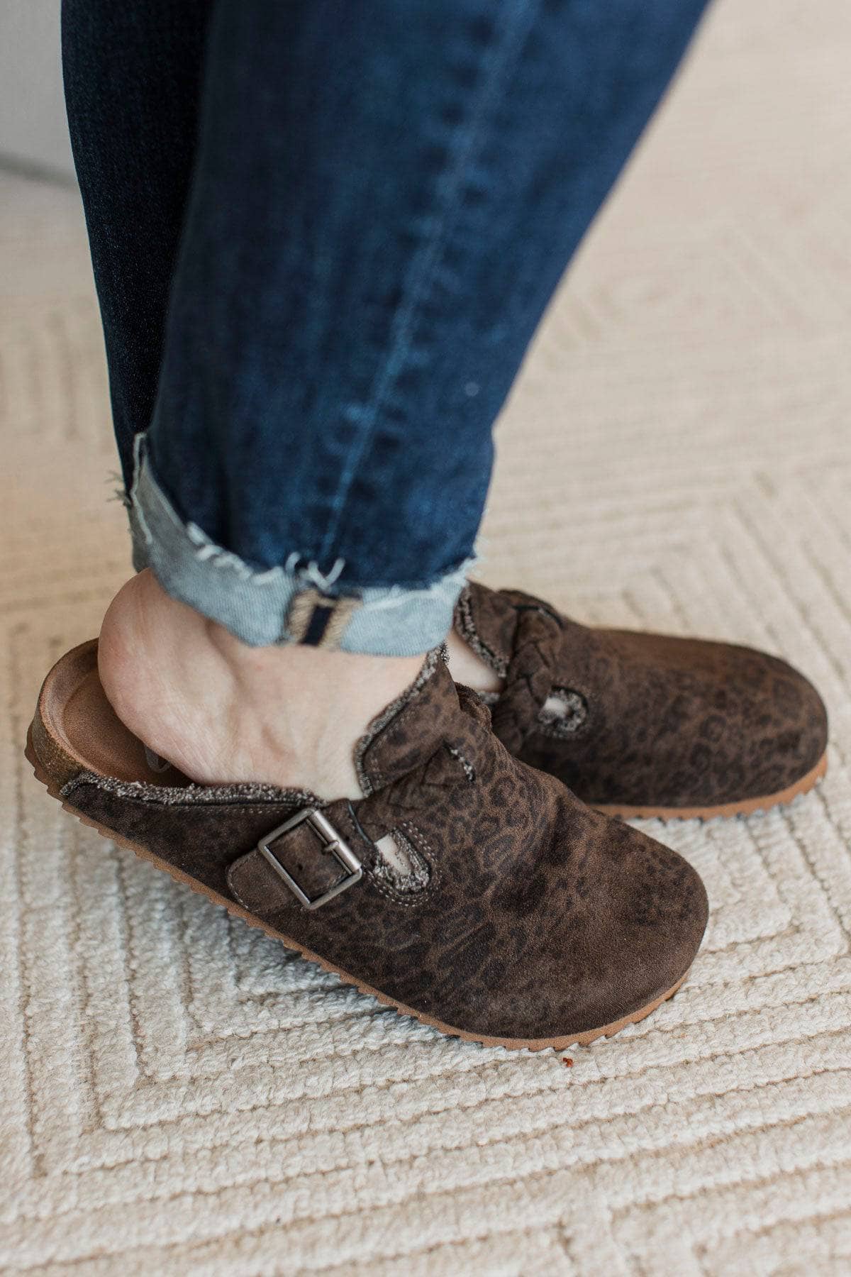 Very G Iris 3 Mules- Leopard - Image 2