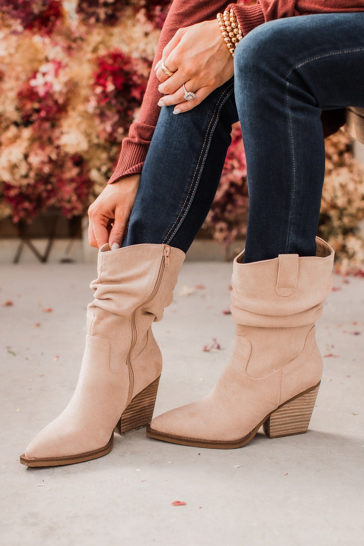 Very G Morocco Boots- Light Taupe - Image 2