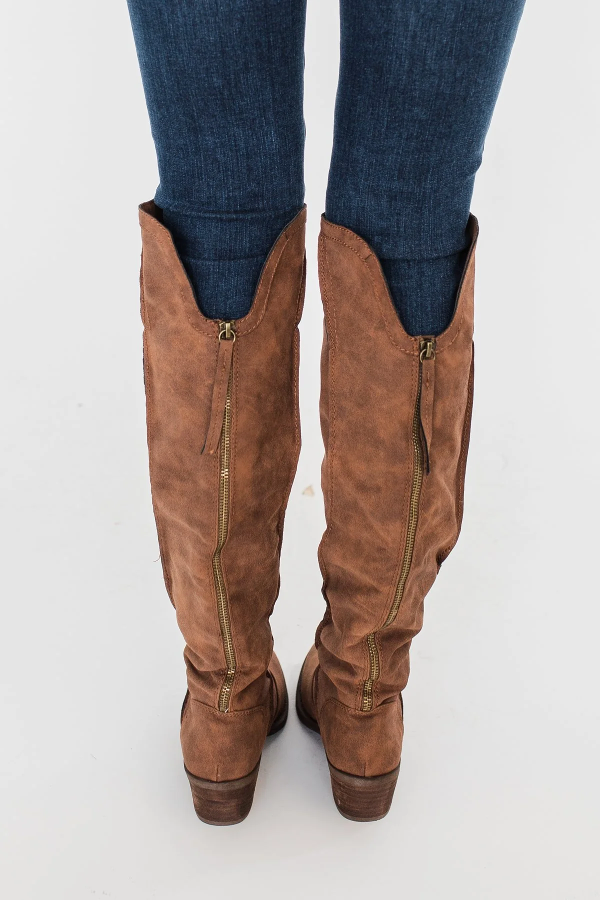 Very G Southern Joy Boots- Tan - Image 4