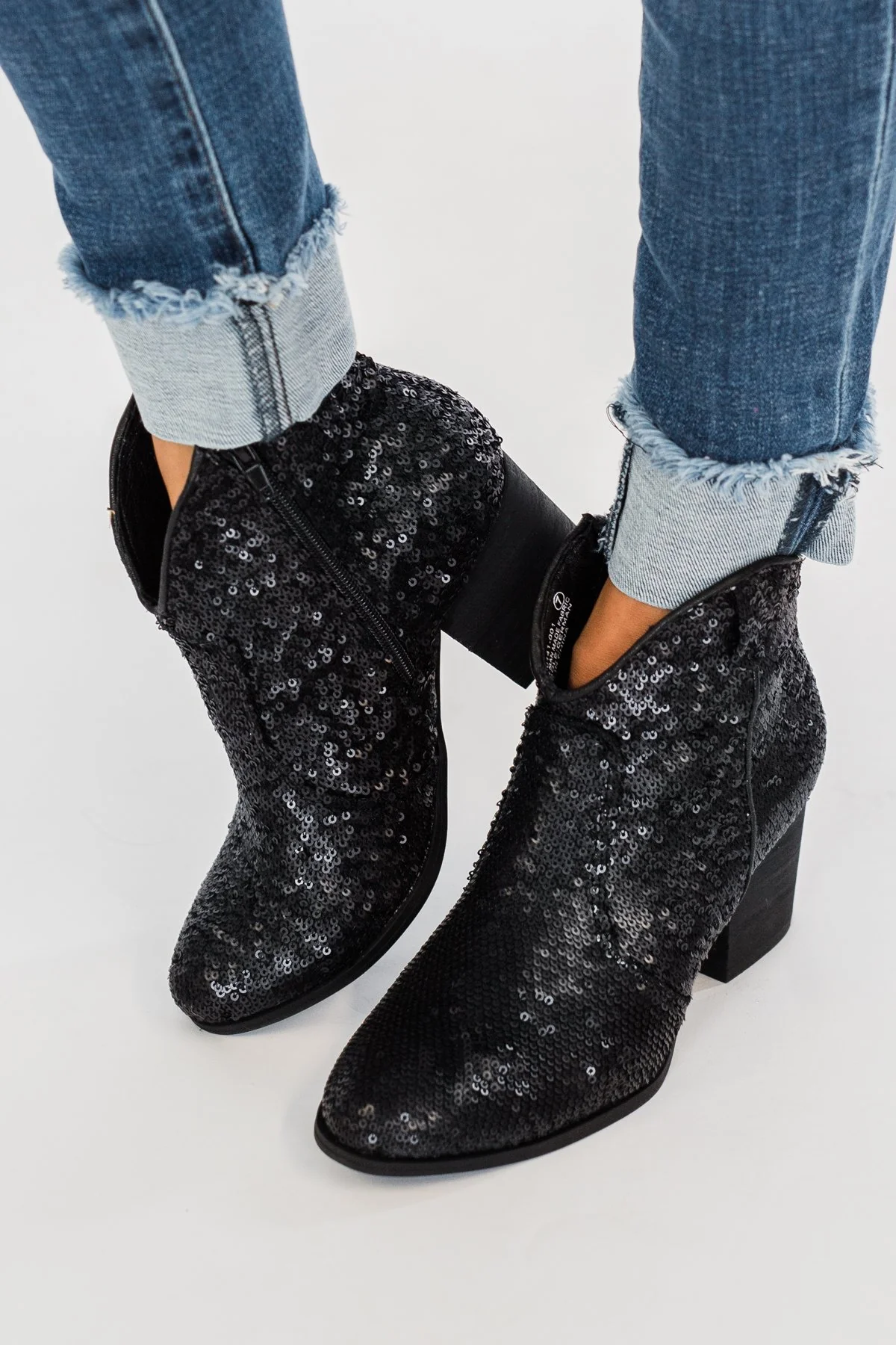 Very G Sprinkle Booties- Black - Image 2