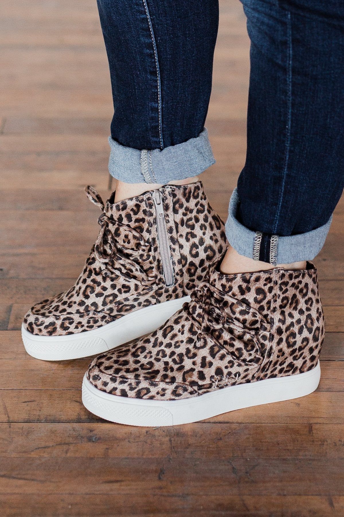 Very G Ursula Wedges- Leopard - Image 2