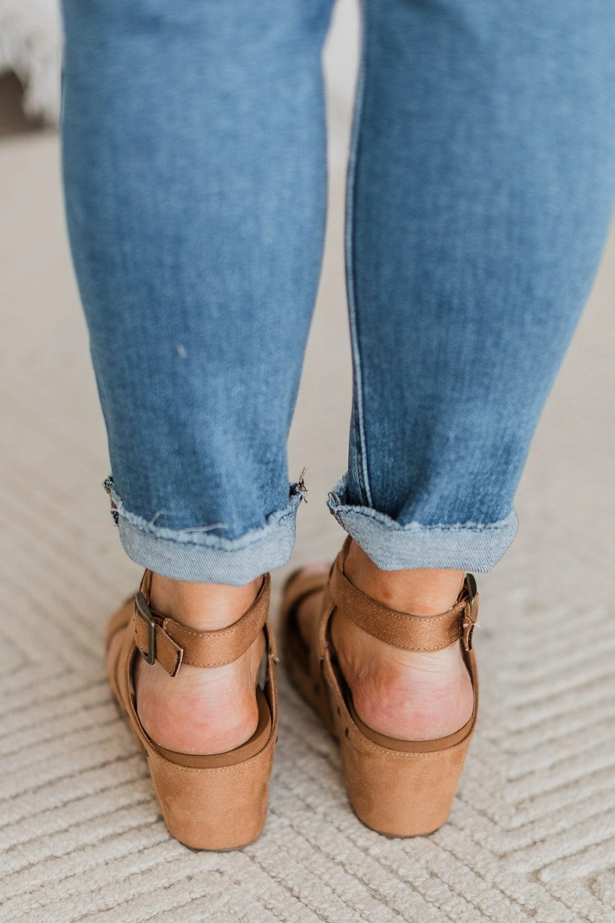 Very G Vector Wedges- Tan - Image 3