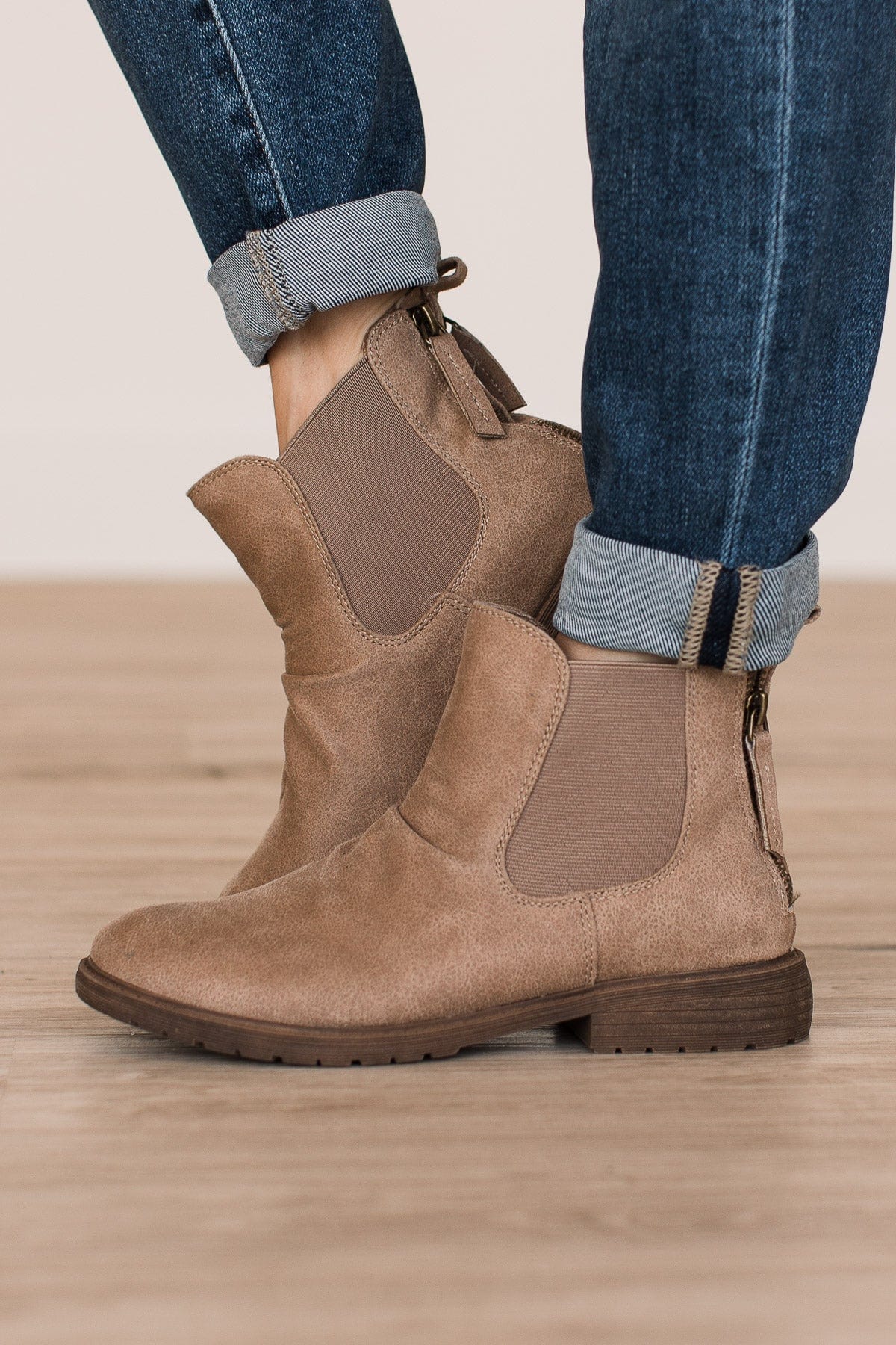 Very G Vienna Booties- Natural - Image 2