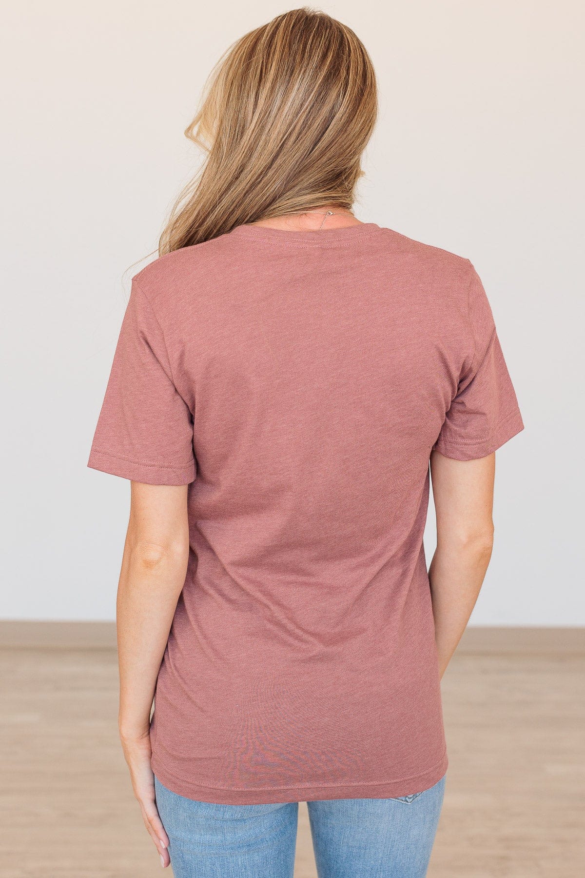 "Vintage" Graphic Tee- Mauve - Image 10