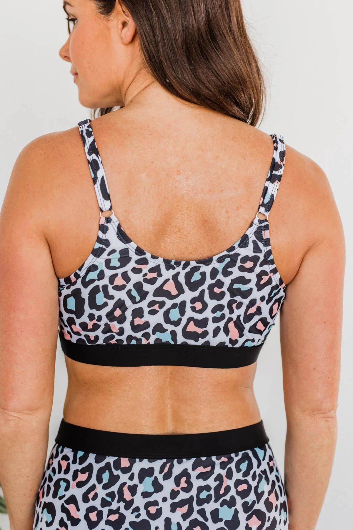 Walking On Sunshine Swim Top- Leopard Multi-Color - Image 14