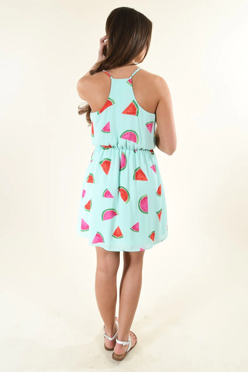 Watermelon Mint Dress - Image 6