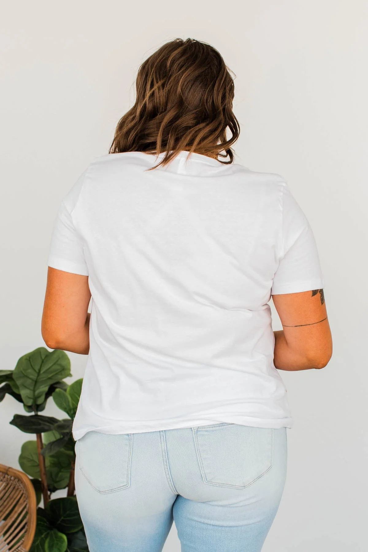 "Weekend Vibes" Graphic Tee- Ivory - Image 10