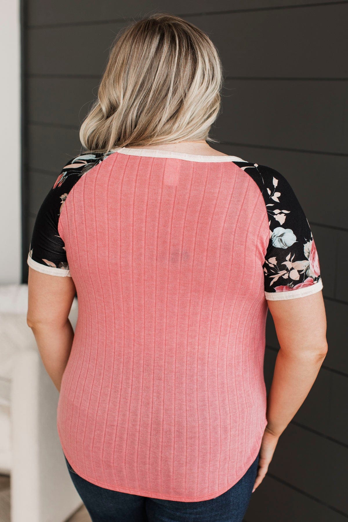 What's In Store Short Sleeve Top- Rose - Image 8