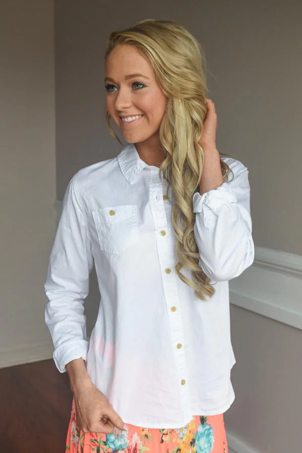 White Button Up