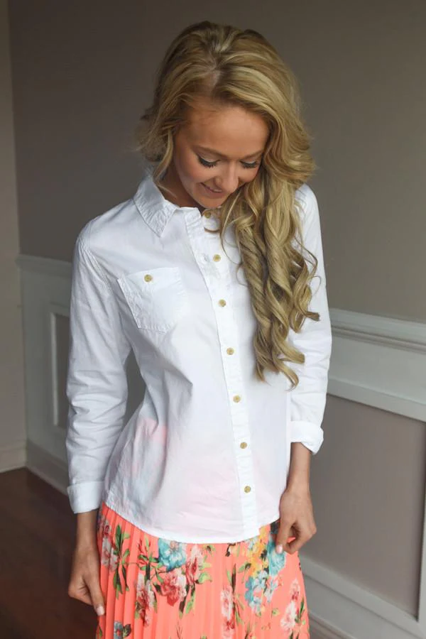 White Button Up - Image 4