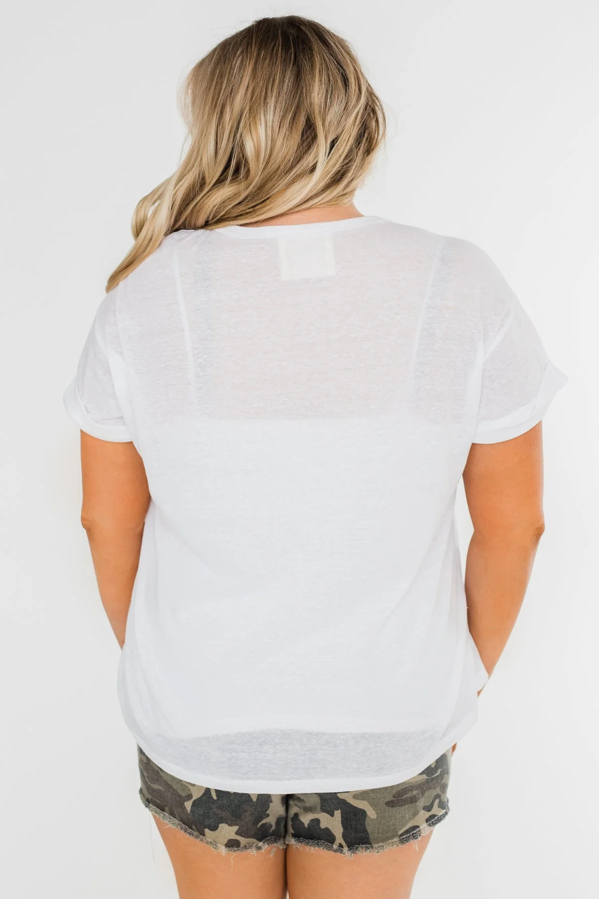 "Wife Life" Short Sleeve Top- White - Image 13