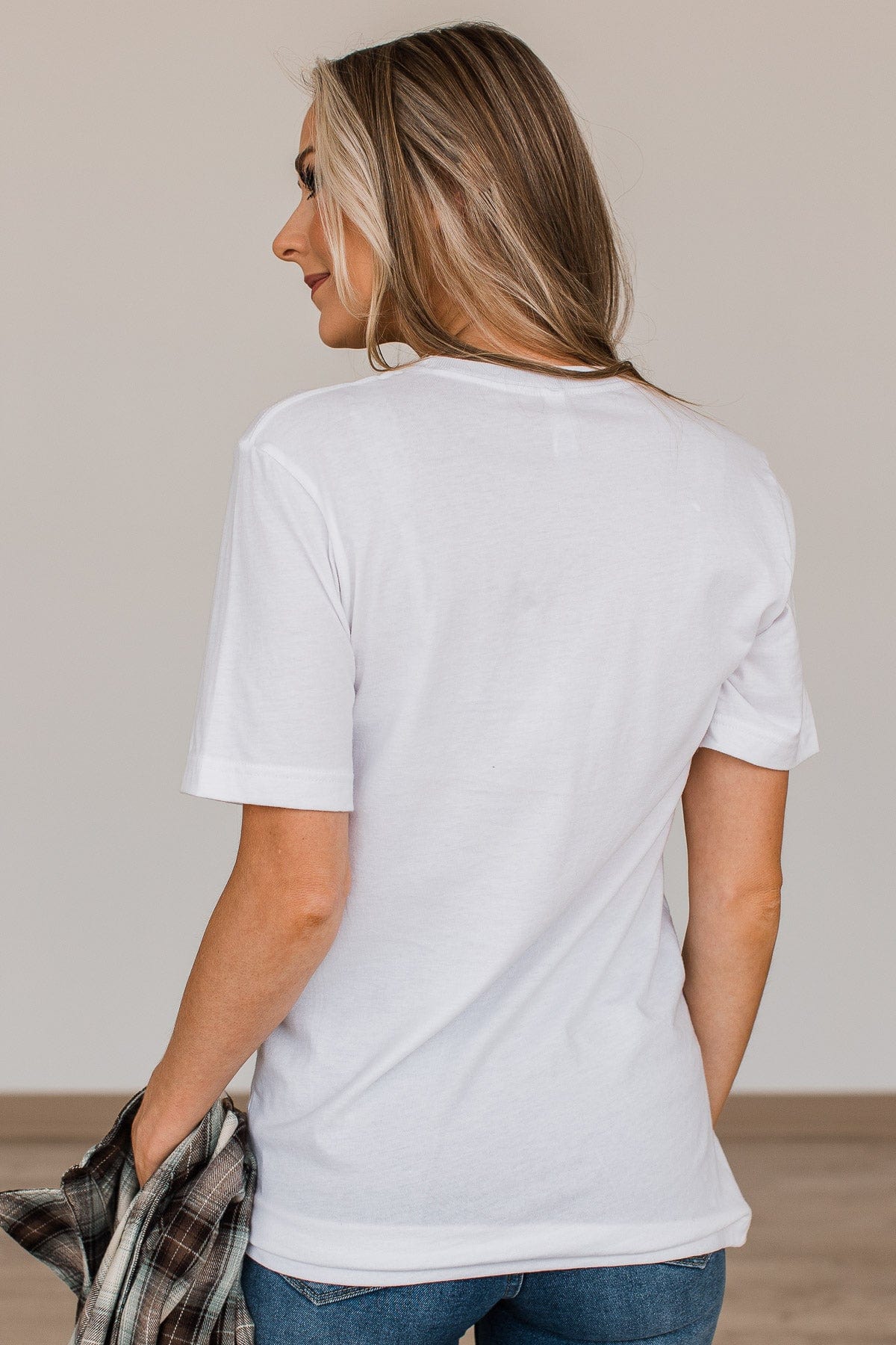 "Wild & Free" Graphic Tee- White - Image 9