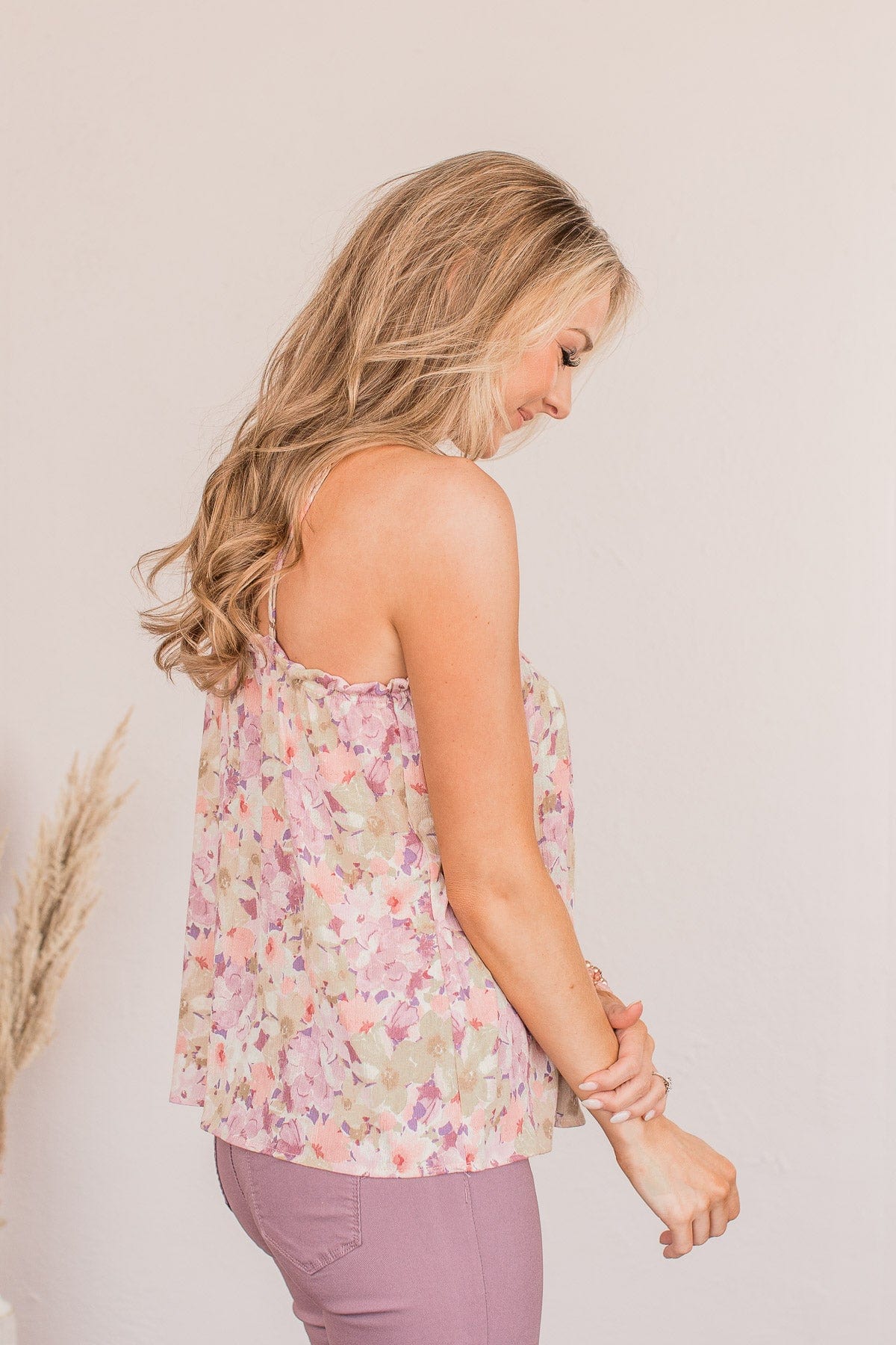Wildflower Spirit Floral Tank- Lavender - Image 7