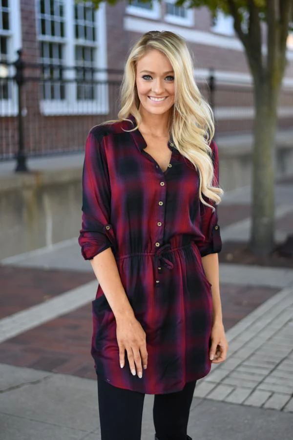 Wine Down Dress - Image 3