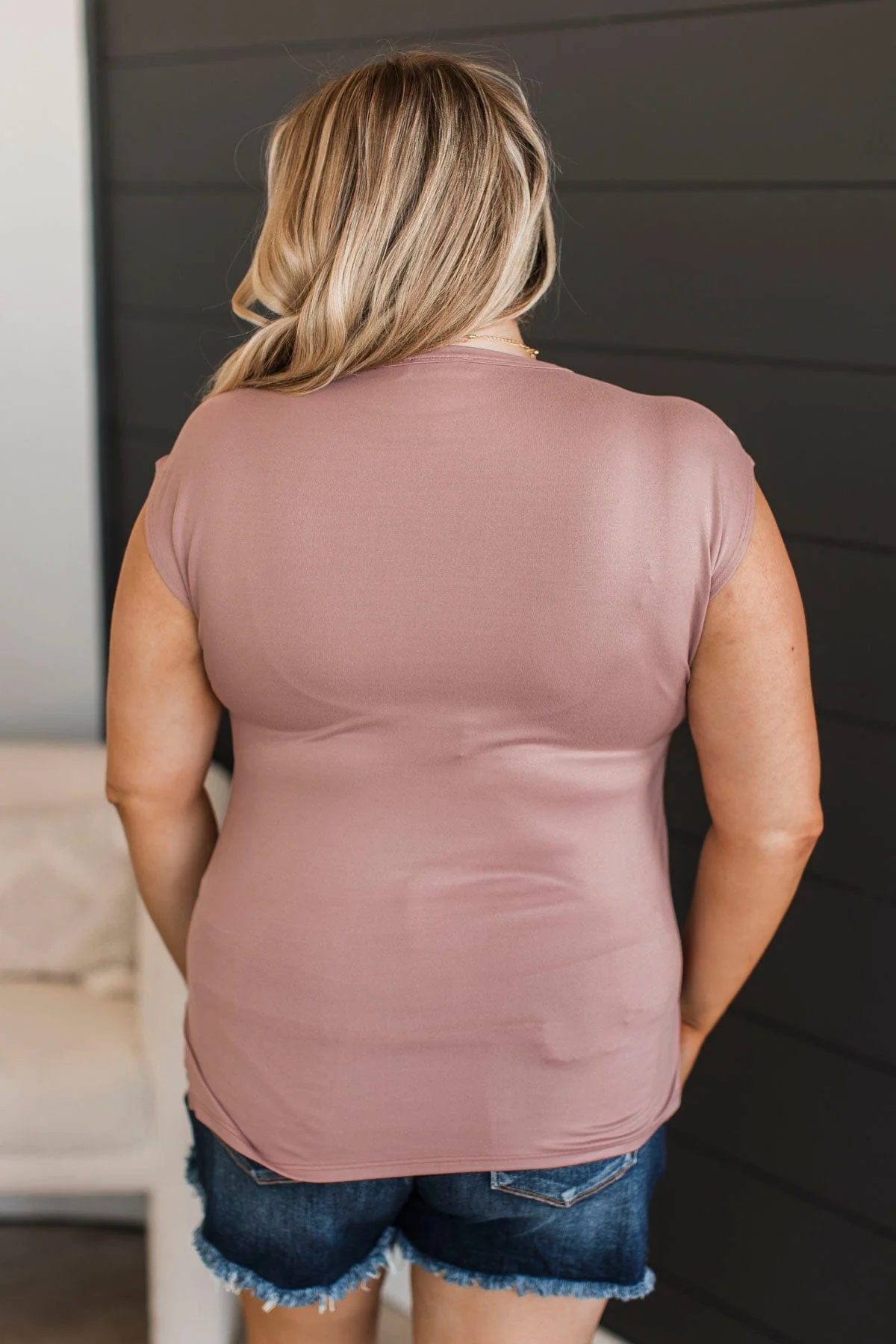 Words I Love To Hear Floral Top- Ivory & Mauve - Image 8