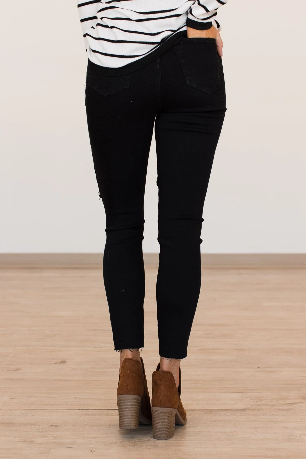 YMI Button Fly Skinny Jeans- Gemma Wash - Image 7