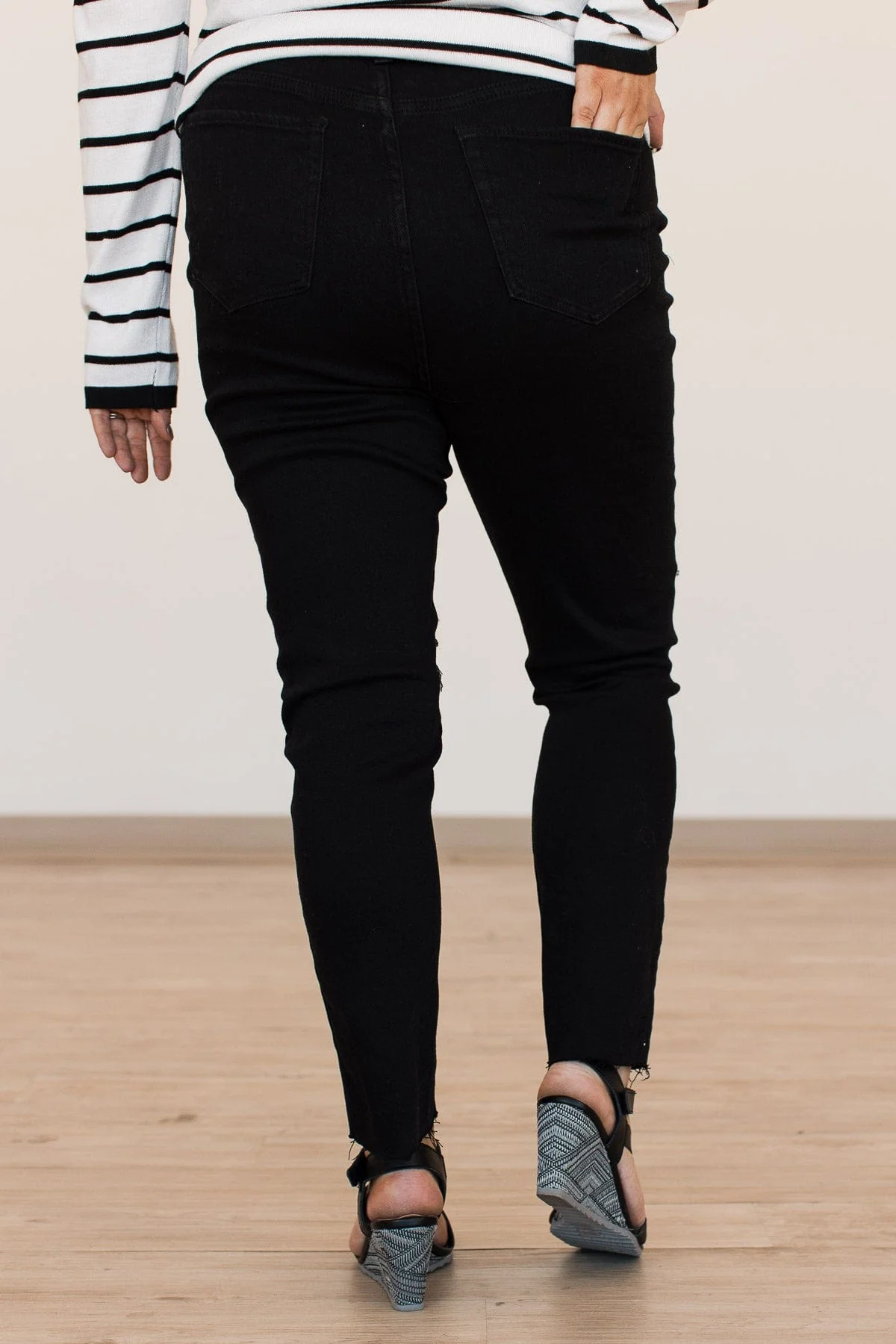 YMI Button Fly Skinny Jeans- Gemma Wash - Image 8