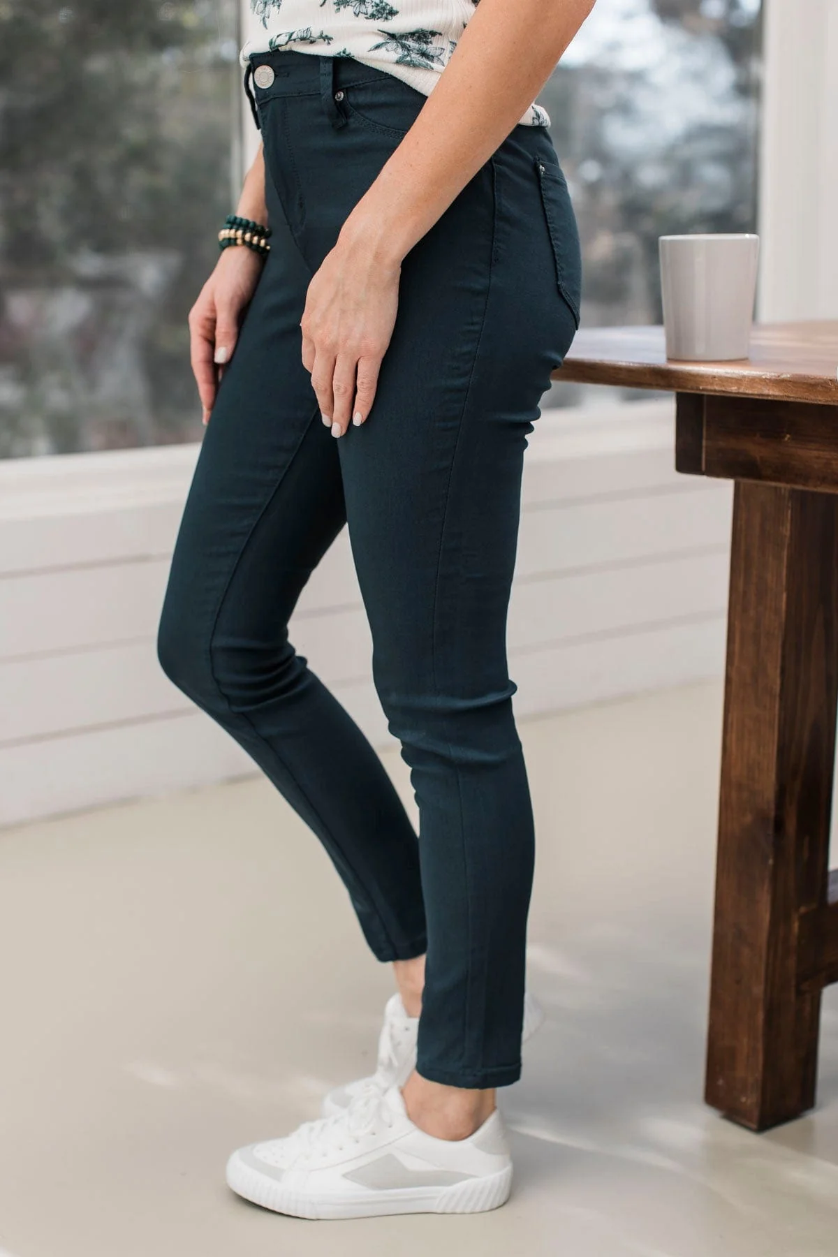 YMI Mid-Rise Jeggings- Constance Wash - Image 5