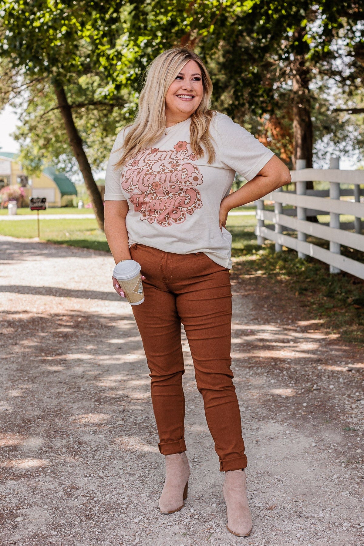 YMI Mid-Rise Jeggings- Gabriella Wash - Image 2