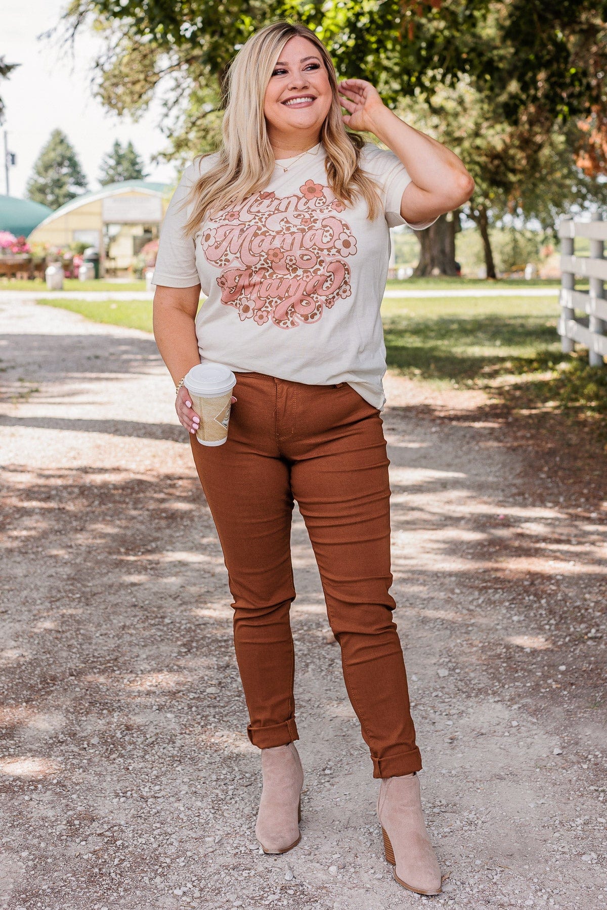 YMI Mid-Rise Jeggings- Gabriella Wash - Image 6