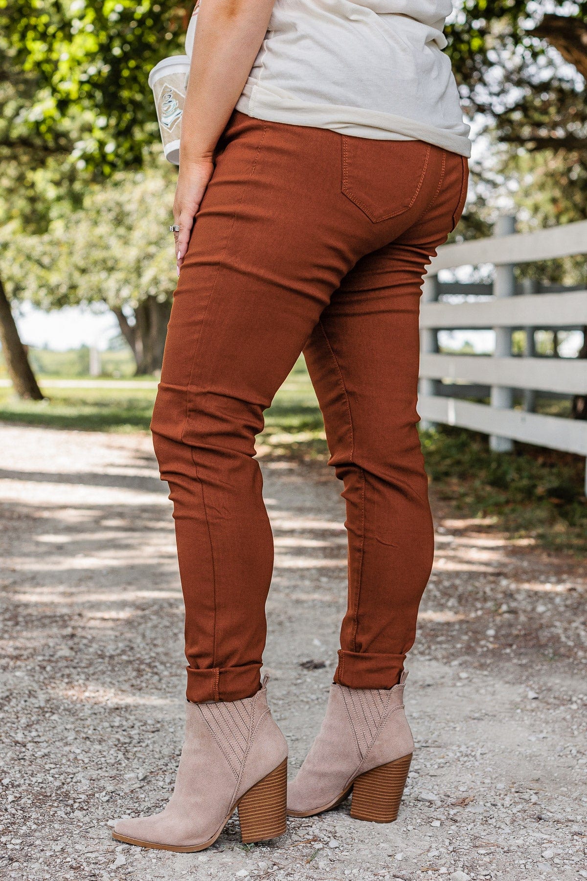 YMI Mid-Rise Jeggings- Gabriella Wash - Image 9