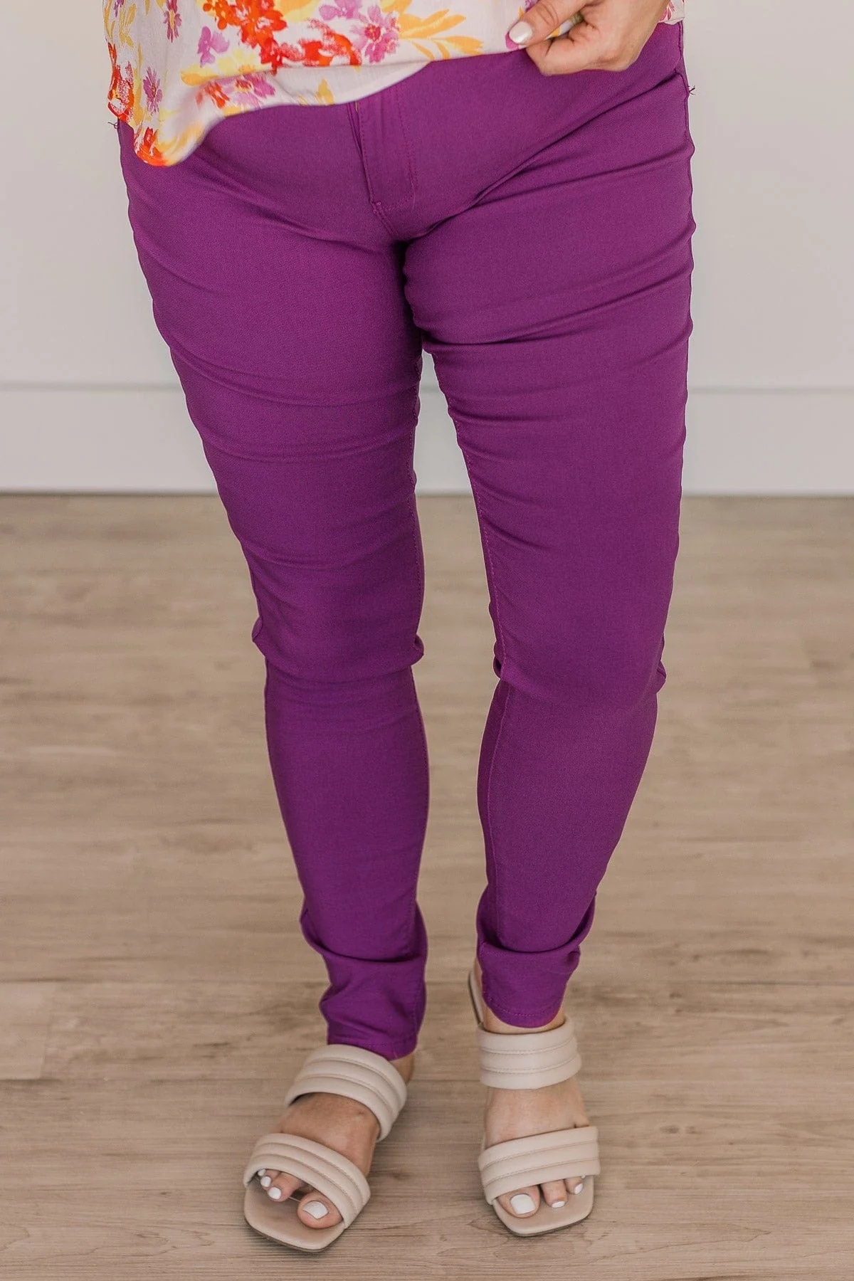 YMI Mid-Rise Jeggings- Janie Wash - Image 2