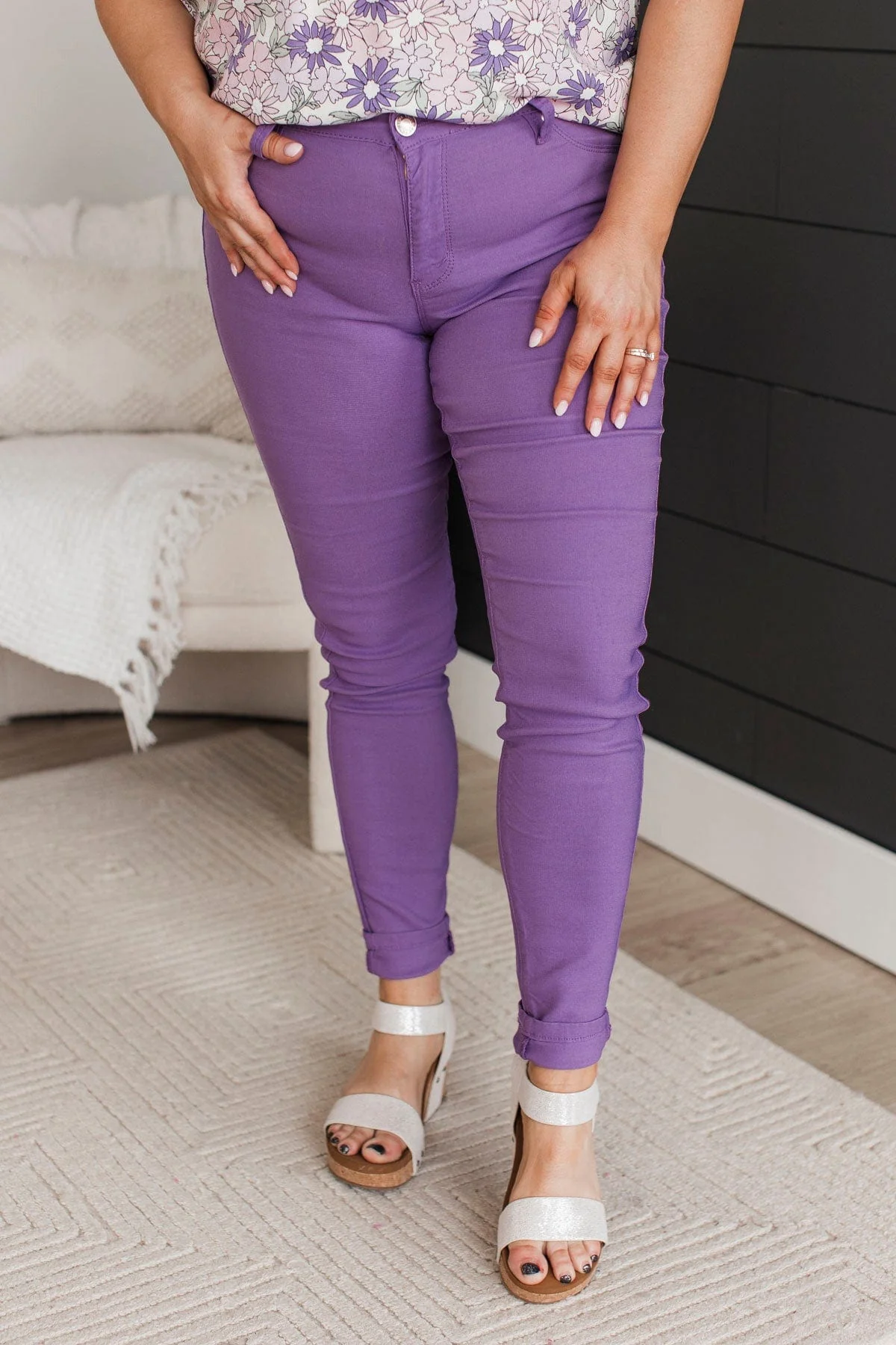 YMI Mid-Rise Jeggings- Nyla Wash - Image 2