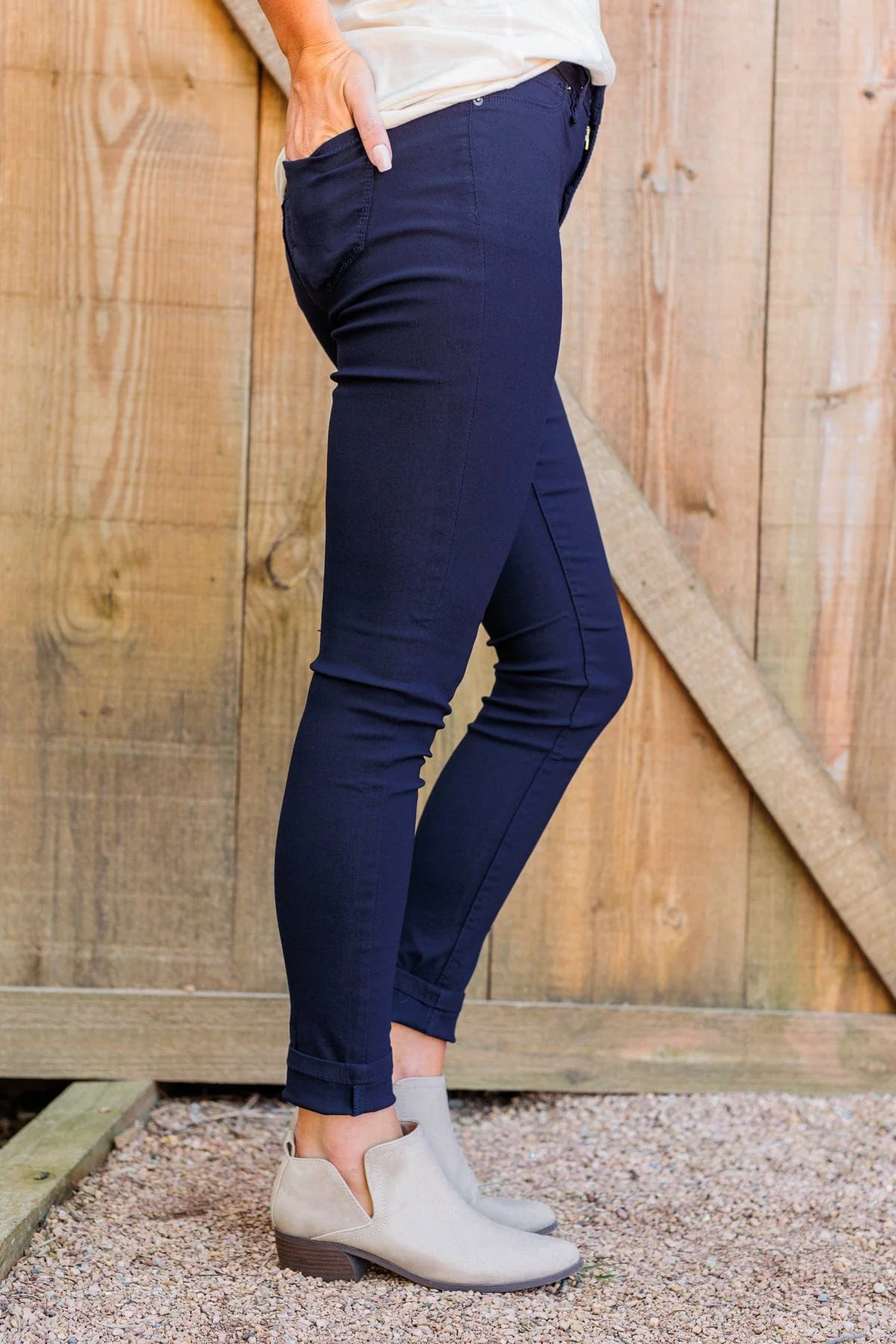 YMI Mid-Rise Jeggings- Sawyer Wash - Image 7