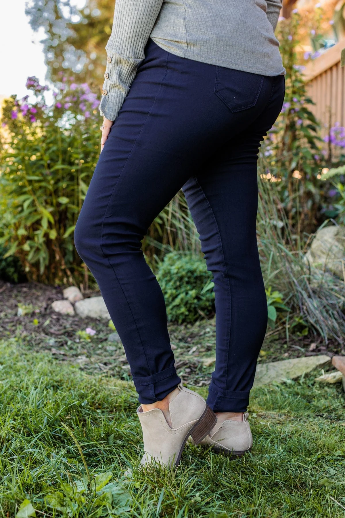 YMI Mid-Rise Jeggings- Sawyer Wash - Image 8