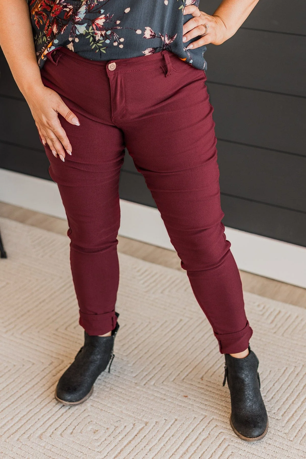 YMI Mid-Rise Jeggings- Sloane Wash - Image 2