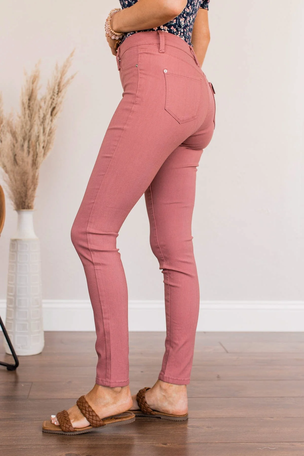 YMI Mid-Rise Jeggings- Rosaline Wash - Image 7