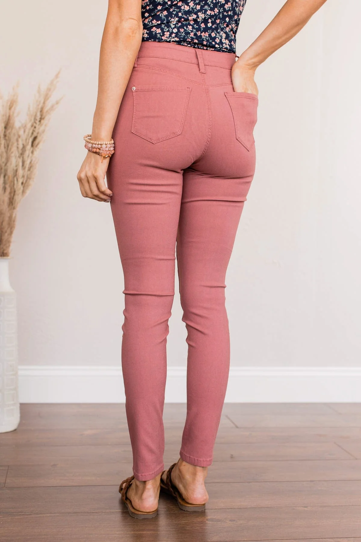 YMI Mid-Rise Jeggings- Rosaline Wash - Image 9