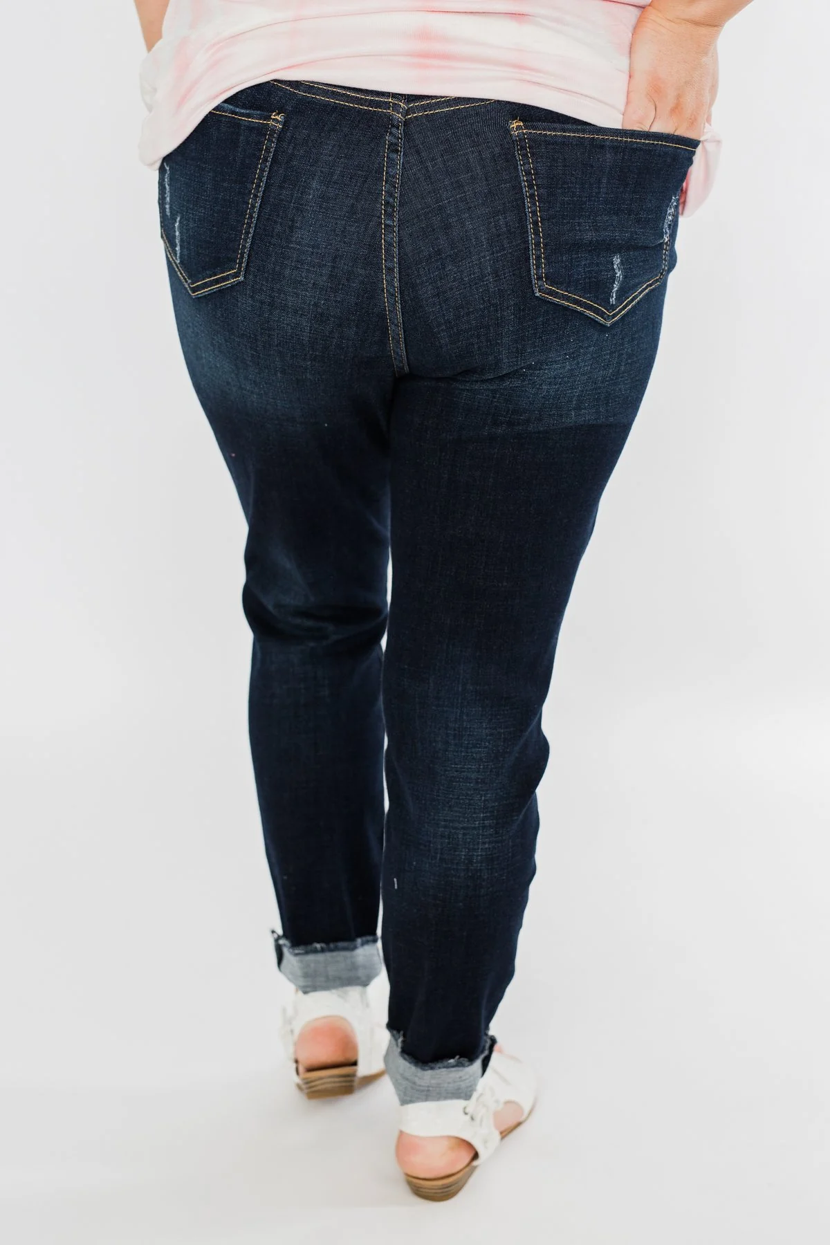 YMI Raw Hem Skinny Jeans- Cassandra Wash - Image 11