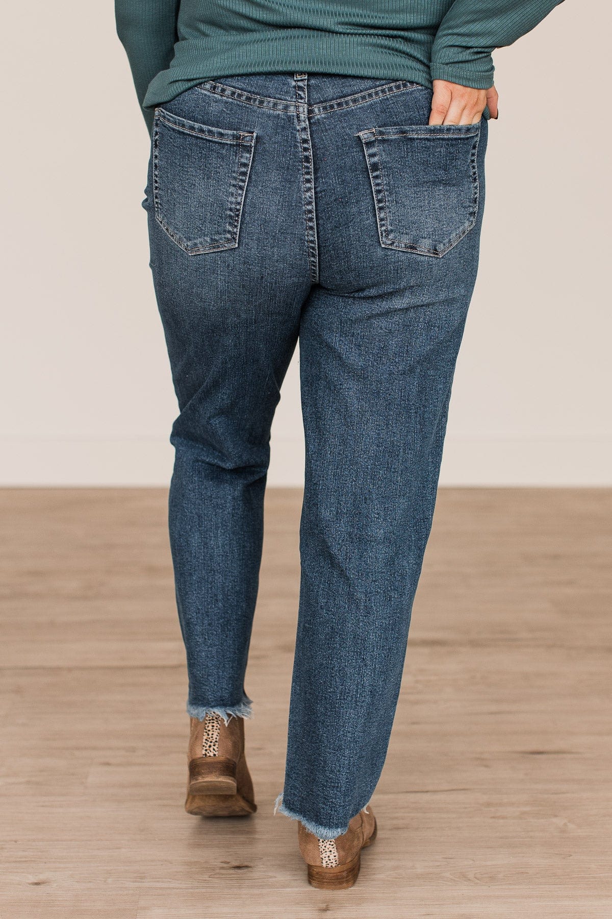 YMI Slim Straight Jeans- Jocelyn Wash - Image 9