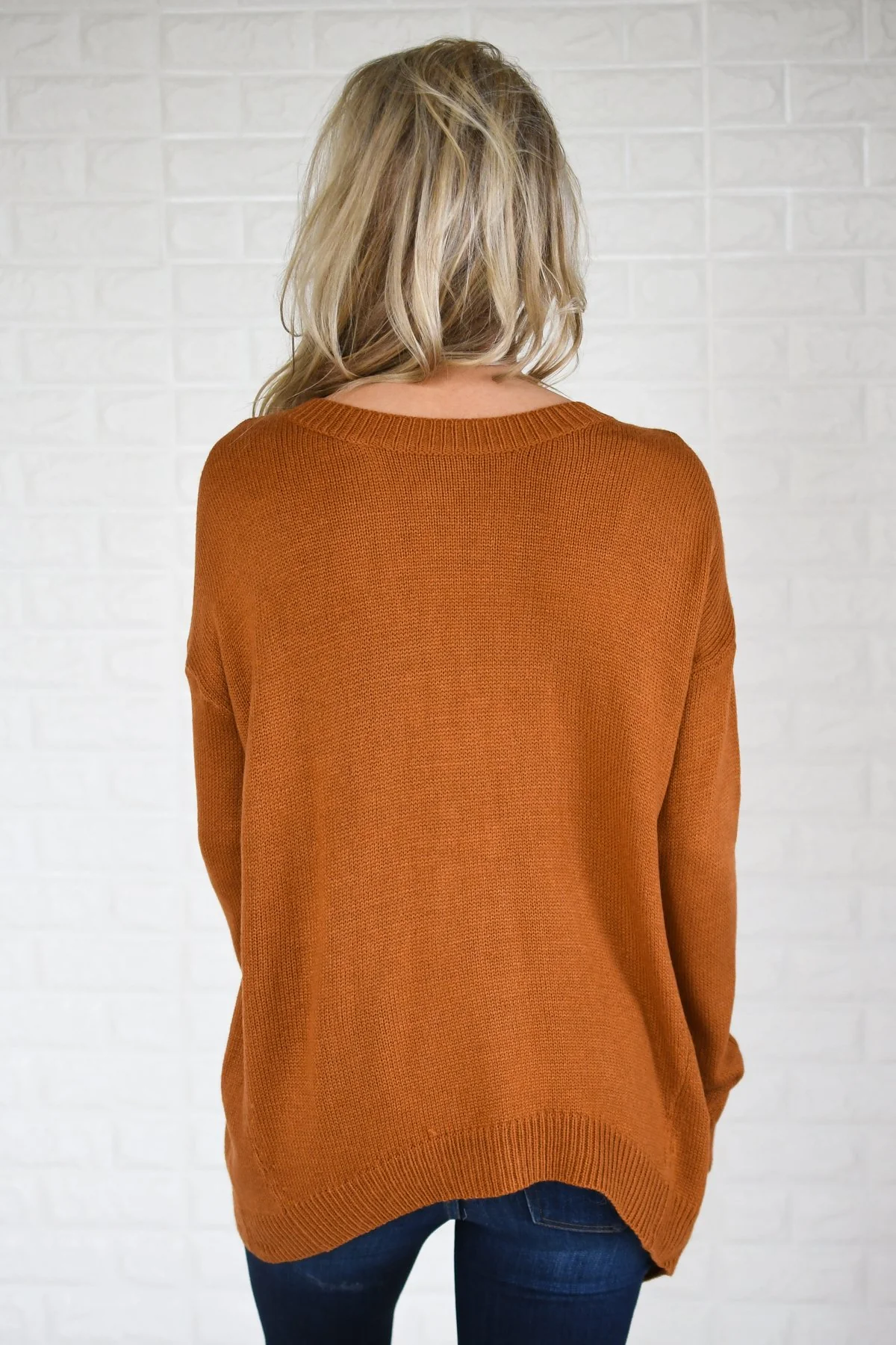 You Get My Love Top ~ Rust Orange - Image 4