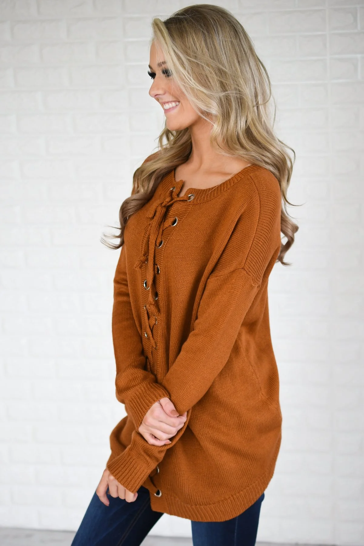 You Get My Love Top ~ Rust Orange - Image 9