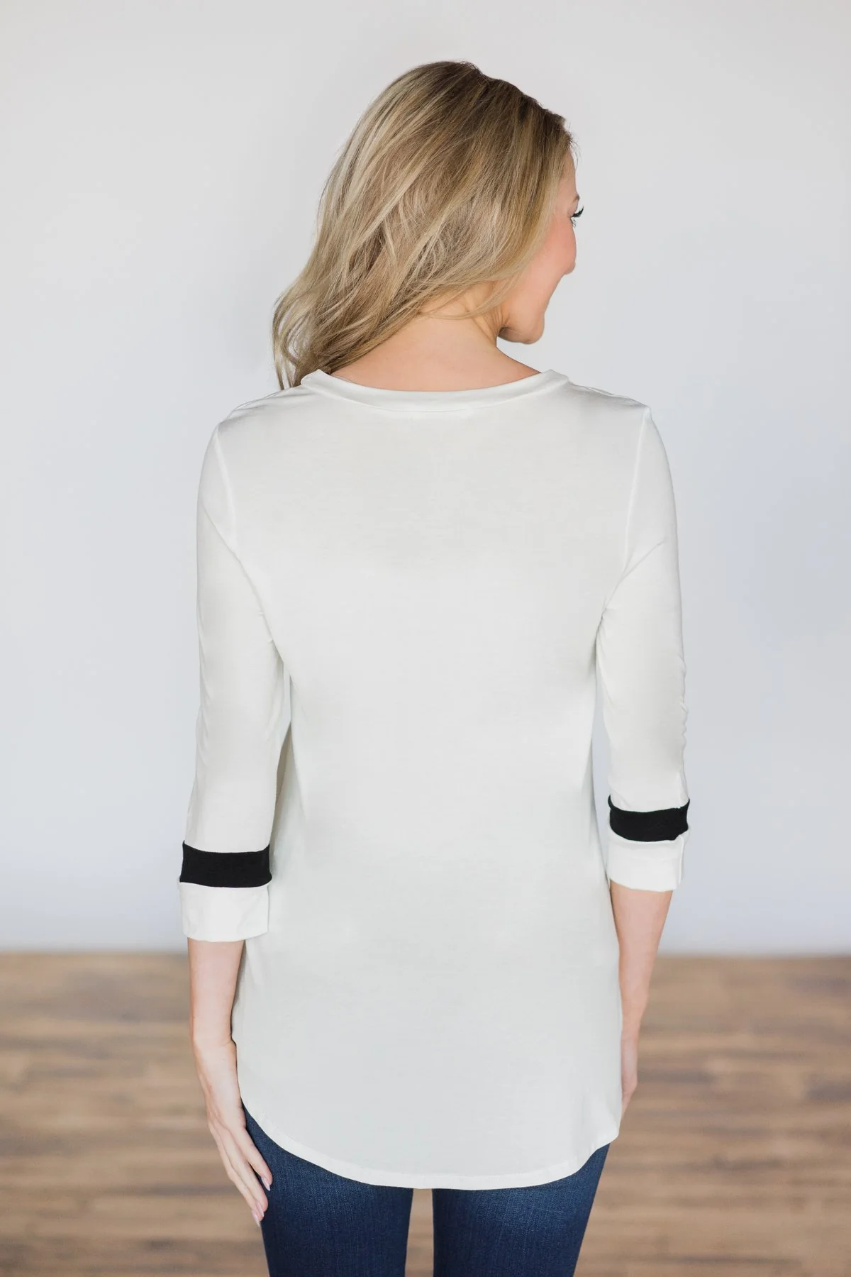 You Got My Heart Racin' Top ~ Ivory - Image 4