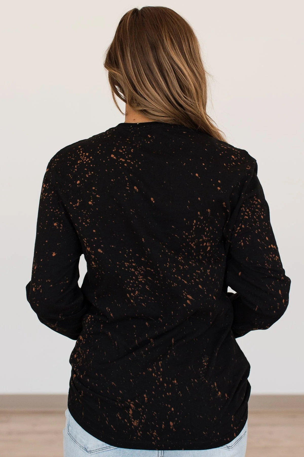 "You Put A Spell On Me" Graphic Top- Black - Image 10